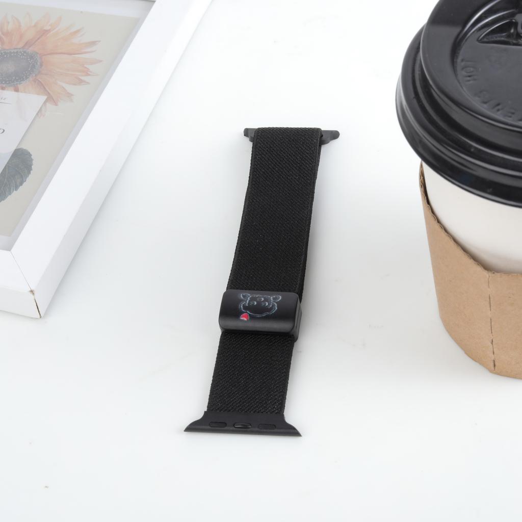 Straps For Apple Watch Band 46mm 45mm 44mm 49mm 42 41 40mm Magnetic Nylon Correa Bracelet iWatch Series 10 9 8 7 6 5 SE Ultra 2