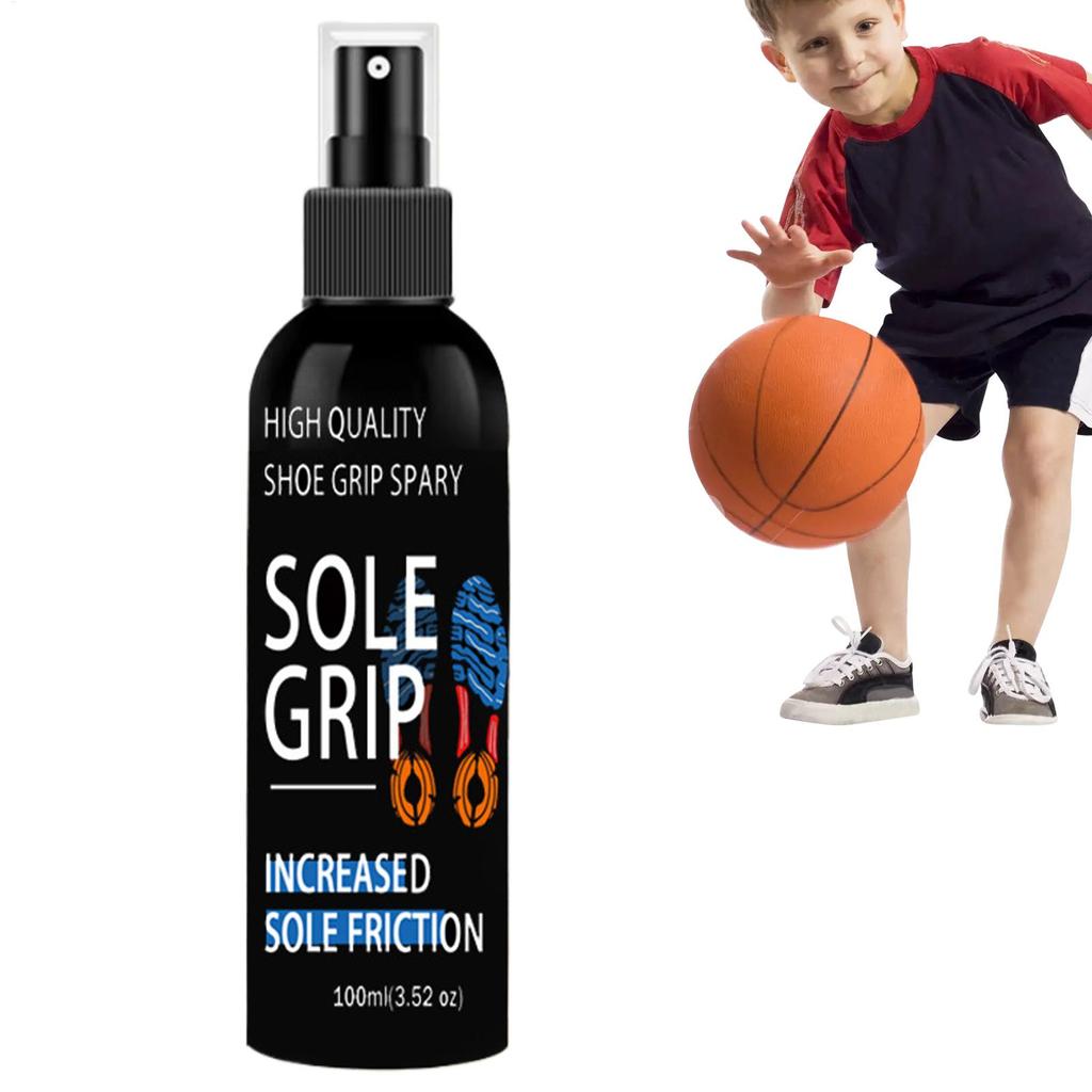 Sprej na grip basketbalových bot - Zlepšuje přilnavost podrážky & přilnavost na hřišti - Omlazuje & prodlužuje životnost tenisek - pro různé boty, 100 ml