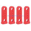 652F 4Pcs/Set Rattling Screaks Soundproof Deaf Seal Buffer Car Door Damper Door Lock Sound Deadener Damper Buffer