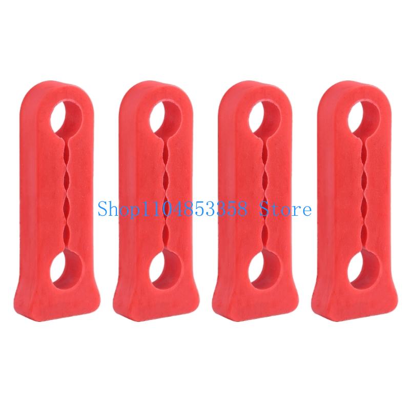 652F 4Pcs/Set Rattling Screaks Soundproof Deaf Seal Buffer Car Door Damper Door Lock Sound Deadener Damper Buffer