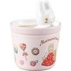 Sanrio (SANRIO) Marron Cream Mug, Insulated, with Lid, Approx. 12 x 13 cm, 230 mL, Latte Art Mug, Goods, Accessories, Birthday Gift, Pink, SAN4551-6