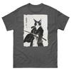 Samurai Cat Vintage UkiyoE Warrior Art Graphic Cat Art TShirt