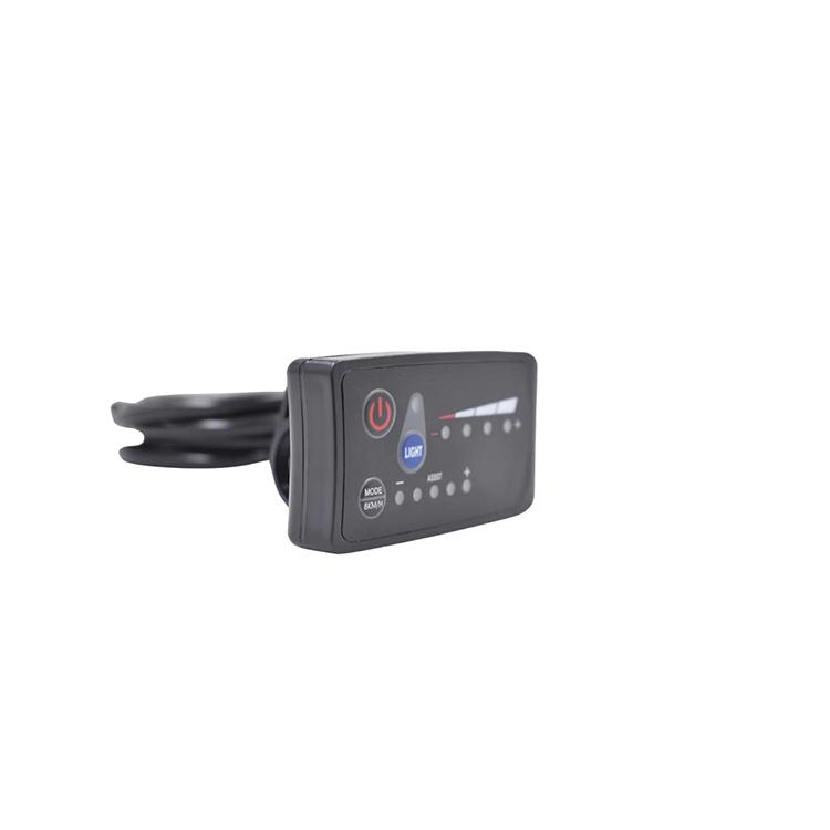 Fournisseurs 36V Vélo Électrique Affichage LED Ordinateur de Vélo Cyclisme Étanche Compteur de Vitesse Kilométrage Type Électronique Intelligent