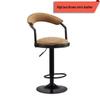 ZISIZ High-Back Home Bar Stool