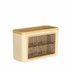 Herb Storage Box, MultiFunctional Condiment Organizer, Countertop Seasoning Jar Set, Quick Grab,