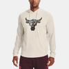 Under Armour Project Rock Animal Pattern Hoodie Men Hoodies White 1367107-110