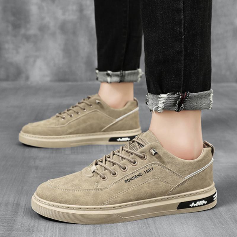 Fashion Men's Casual Shoes Wear-Resistant Sneakers Autumn Non-slip Platform Shoes Men Outdoor Board Shoes Comfortable Running Shoe Tenis