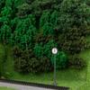 Platform Clock Lamps Metal DIY Material Miniature Lamppost Train Layout Lightweight Post Street Lights Bonsai Decorations