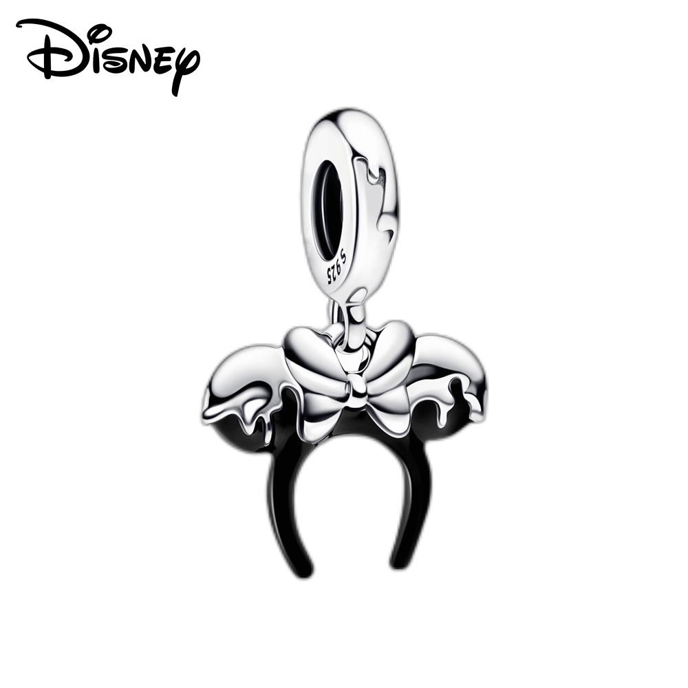Disney 925 Silver Minnie Olaf And Halloween Monster Various Pendant Beads Suitable For Girls Diy Bracelet Necklace