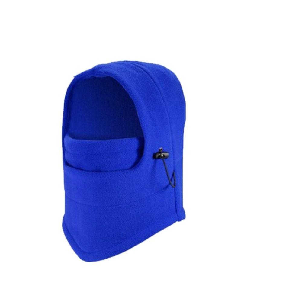 Fleece Scarf Outdoor Mask Skullies Bonnet Hat Pullover Cap Hooded Hat Beanies Hat Women Winter Cap