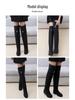 Electric Heated Over-the-Knee Boots with Intelligent Temperature Control - Winter Warm Plush Cotton, Outdoor Antifreeze Footwear