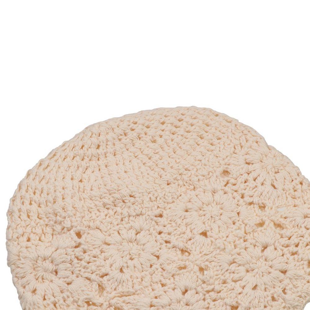 Hollow Out Crochet Flower Knitted Hat Beanies Knit Cap Fashion   Outdoor