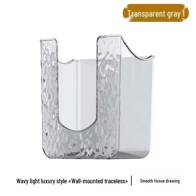 

Punch-Free Wall-Mounted Tissue & Wipe Holder for Bathroom & Kitchen