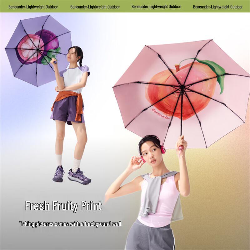 Beneunder Triple Fold UV Protection Umbrella