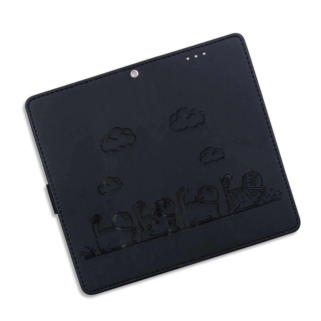 For Samsung Galaxy S25 FE Case RFID Blocking Kitten Pattern TPU+PU Leather Phone Cover with Wrist Strap