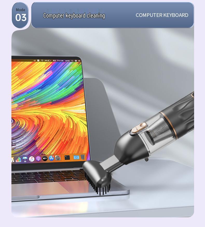 Wireless Handheld High-Suction Portable Car Vacuum Cleaner