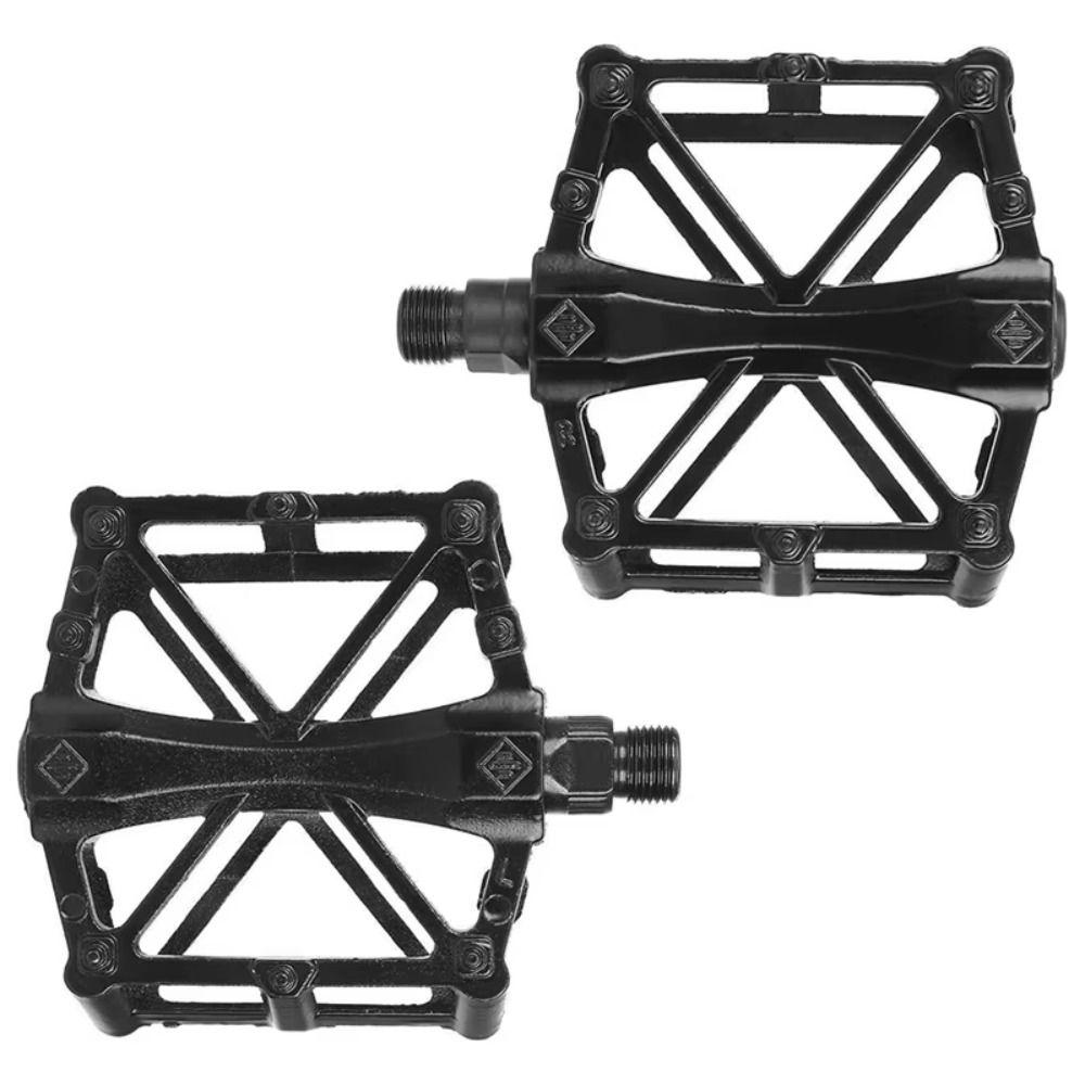 1 Pair Ultra-Light Bicycle Pedals Double Ball Cycling Treadle Platform  Road Cycling Accessories