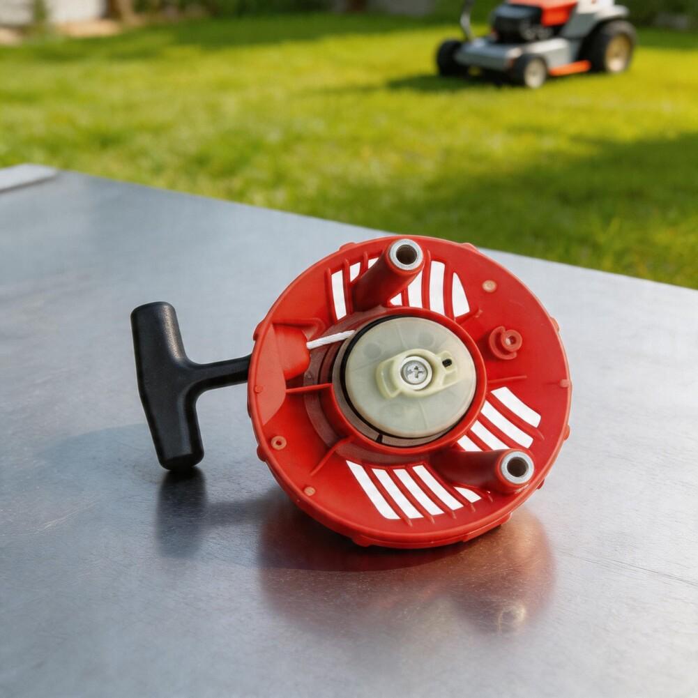 1pc Recoil Starter Assembly With Rope Pull Cord Replacement For Trimmers 124L 125L 128C Garden Power Tool Accessories