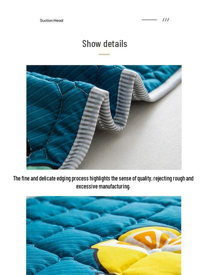 Set of 2 Waterproof Pure Cotton Anti-Mite Pillowcases