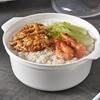 Microwave Oven Special Box Heated Soup Pot Rice Steamed Hot Steamed Buns With Lid Eco-friendly Food Grade Outdoor Tableware
