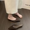 Fashion Summer Fashion Pointed Toe Mules Women Slippers Casual Dress Street Style Slides Ladies Slip On Shoes