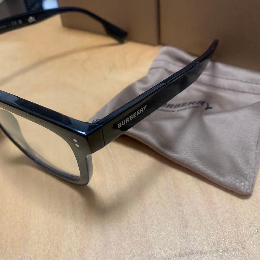 Used BURBERRY Glasses Black