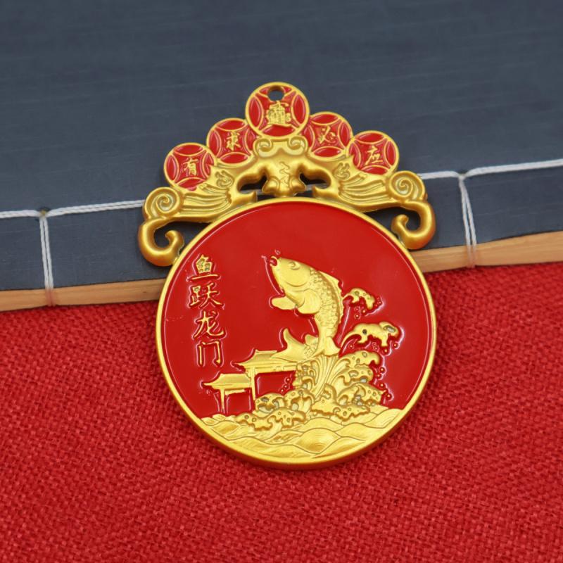 Anno Cane Bue Pecora Lega Drago Denaro Fortunato Ornamento Zodiacale