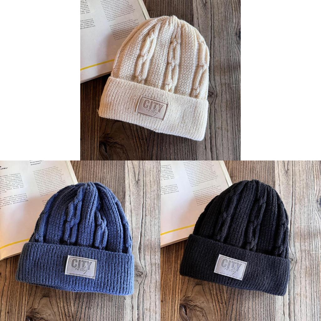 Knitted Beanie Hat For Women And Men With Fleece Lining For Winter Outdoor Warmth