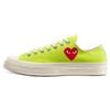 CDG Play X 1970s Chuck Taylor All Star Low Low-Top Espadrilles Unisex Green