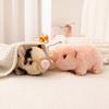 1Pc 25CM Lovely Lifelike Piggy Plush Toys Simulation Pig Plush Doll Stuffed Soft Animal Toy Finger Doll Nice Birthday Gifts