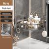 Triangle Corner Bathroom Shelf for Toiletries and Cosmetics