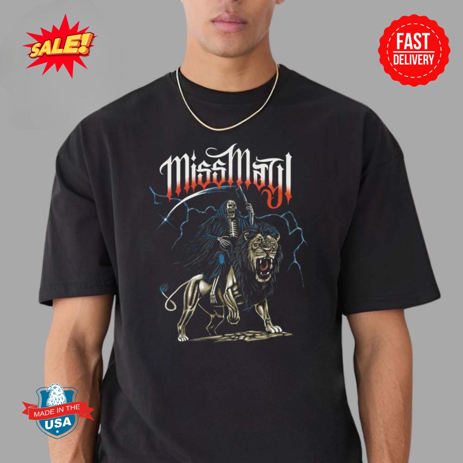 Miss May I Lion Rider Classic T-Shirt M