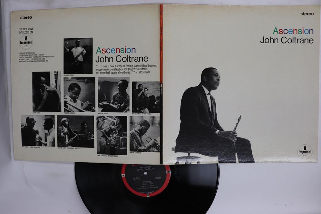 LP Record JOHN COLTRANE Ascension AS95 IMPULSE 1972 US Jazz Used