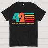 The Answer Is 42 Unisex 100% Cotton Summer Casual Cool Loose T-Shirt