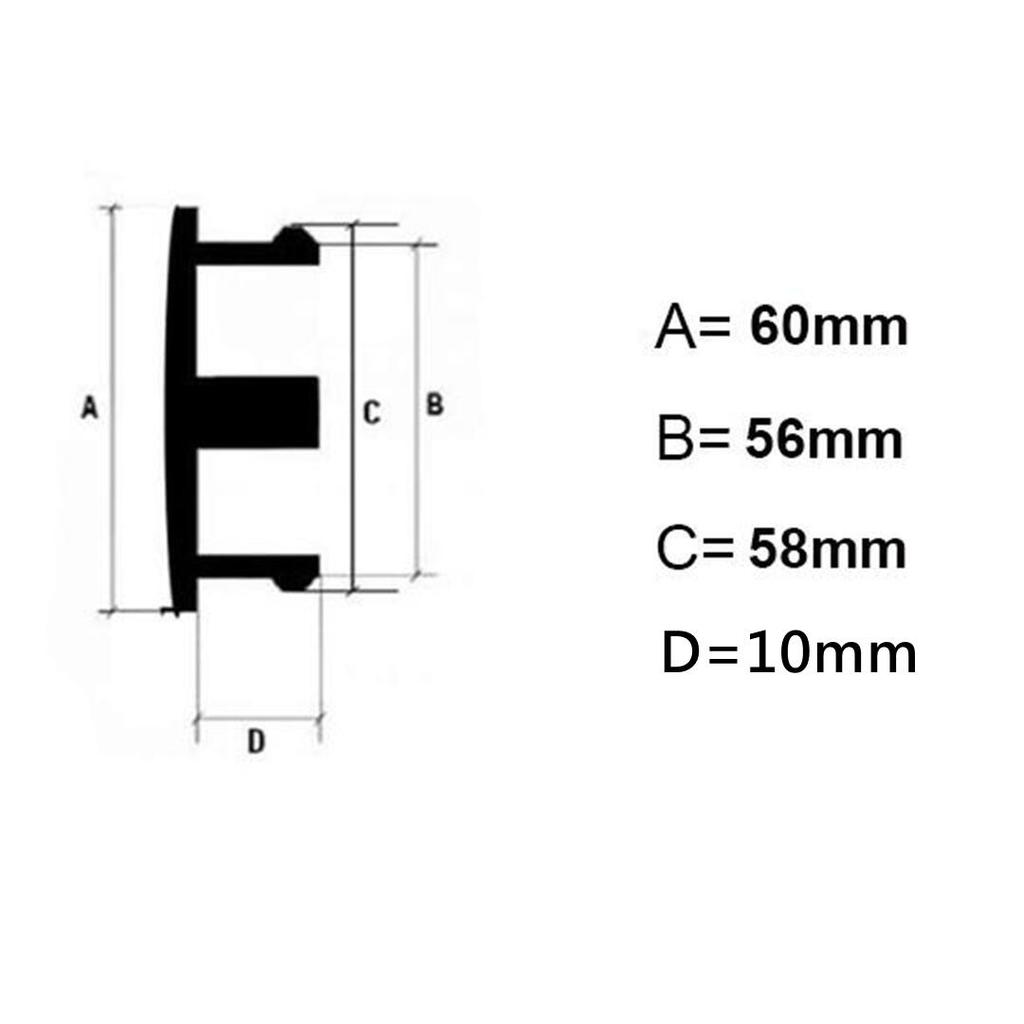 4 ΤΕΜΑΧΙΑ 60mm OZ Racing Καλύμματα Κέντρου Τροχού Αυτοκινήτου Σήμα Εμβλήματος Λογότυπο Τροχού Ετικέτα Αξεσουάρ Στυλ Αυτοκινήτου