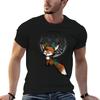 Celtic Spirit Fox TShirt Running Gym Short Sleeve Sports Tee