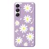 For Samsung Galaxy A16 5G/4G Case White Daisy Pattern Printing Straight Edge TPU Phone Back Cover