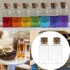 10 Mini Glass Bottles with Cork Lids - 3ml Empty Spell Jars, Tiny ing Bottles for DIY Crafts and Decoration