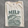 Man I Love Fish Shirt, Retro Funny Fishing Tee, Bass Fisher Humor Graphic Shirt, Lake Life Gift, Meme Fish Shirt