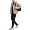 FILA 2023 Winter New Down Jacket With Hood Men Outerwear Highland-Yellow F11M348906F-YE