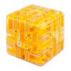 1/2Pcs Educational 3D Puzzle Maze Cube Toddlers Brain Teaser Rolling Ball Maze Cube Kids Logical Thinking Development Handheld Bead Maze Toy