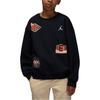 Jordan Sweatshirt Bequem Überschnittene Schulter Weich Rundhals Pullover Kinder Kinder Sweatshirts IO6197-045