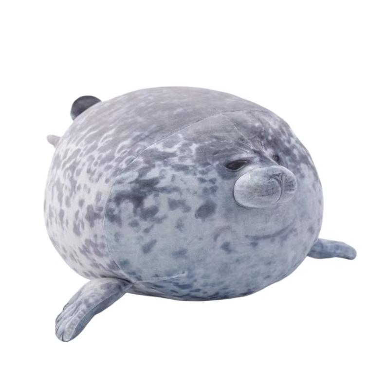 20СМ 30СМ 40СМ Плюшевая Подушка-Тюлень Морской Аквариум Популярная Мягкая Подушка Материал Наполнителя Аквариума Хлопок ПП Мягкий и Удобный 30cm