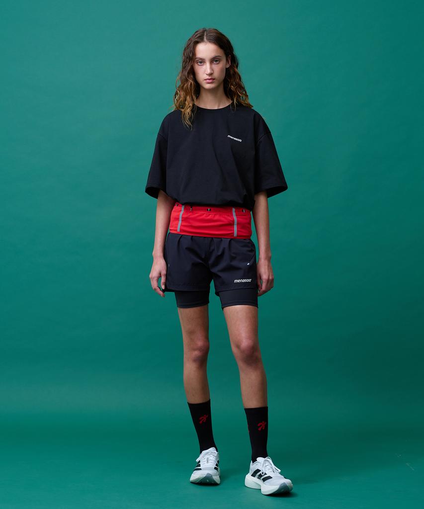Minasu Unisex Symbol Sorona Basic T Shirt_Black