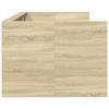 vidaXL Tagesbett mit Schubladen ohne Matratze Sonoma-Eiche 90x190 cm