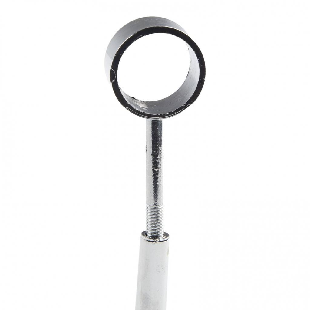 25mm Round Chrome Centre Bracket for Adjustable For Wardrobe Rail Rod Socket