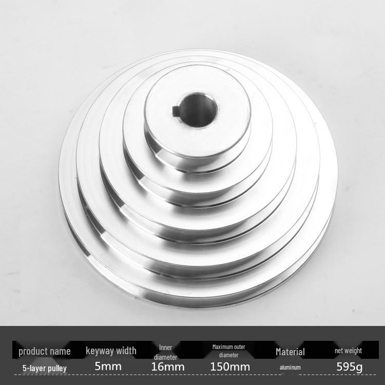 16-20mm Urbmašīnas Motors Skriemelis, Lējuma Alumīnijs