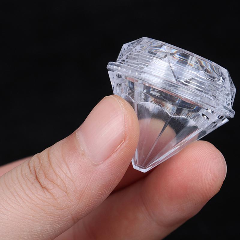 10Pcs/Set 5G Mini Cosmetic Empty Jar Pot Diamond Cream Box Refillable Bottles