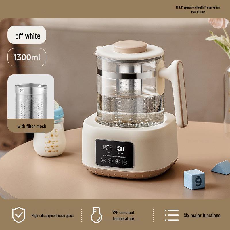 

Многофункциональный электрический чайник: Подогреватель молока, умное тушение и чайник для травяного чая с контролем постоянной температуры. 316 Stainless Steel