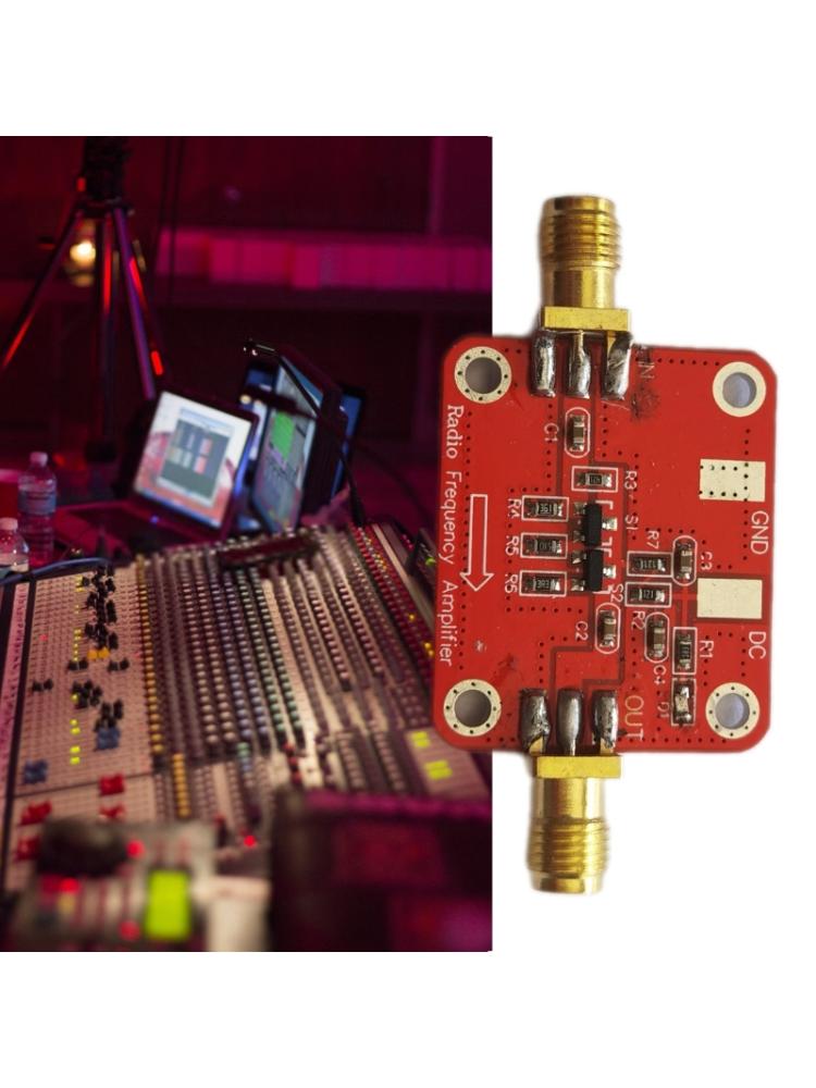10KHz?100MHz 30mA Wideband Low Power RF Amplifier Broadbands RF Low Power Amplifier for Shortwaves FM Radio